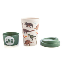 Load image into Gallery viewer, Dinosaur Bamboo Coffee Cup