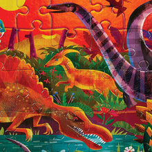 Load image into Gallery viewer, Puzzle Dazzling Dinosaurs 60 Pieces