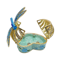 Load image into Gallery viewer, Dragonfly Trinket Box