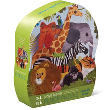 Load image into Gallery viewer, Floor Puzzle Jungle Friends 36 pieces
