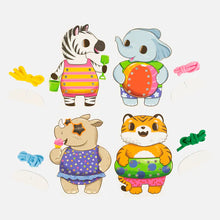 Load image into Gallery viewer, Lacing Cards Beach Party