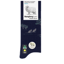 Load image into Gallery viewer, Merino Wool Socks Kangaroo Design - Australian Made