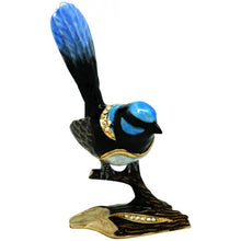 Load image into Gallery viewer, Blue Wren Trinket Box