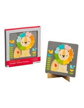 Load image into Gallery viewer, Lion Wooden Puzzle