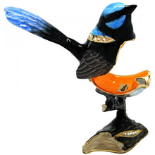 Load image into Gallery viewer, Blue Wren Trinket Box