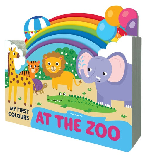 My First Colours At The Zoo Book