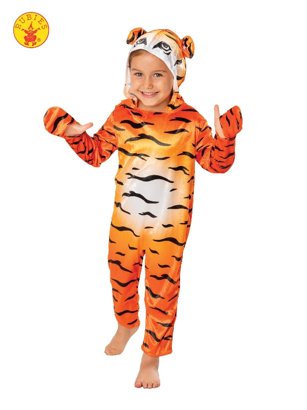 Costume Tiger Jumpsuit with Hood