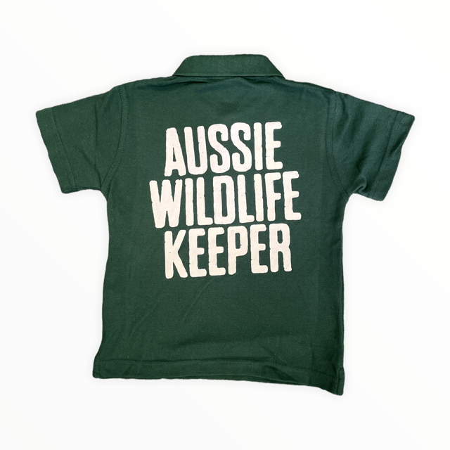 Junior Aussie Wildlife Keeper Polo Shirt – Perth Zoo Shop