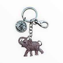 Load image into Gallery viewer, Elephant Keyring and Fudge Tin Gift Bag
