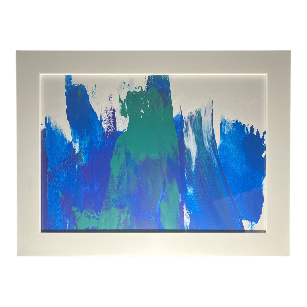 Elephant Art Brush A4 Painting by Putra Mas