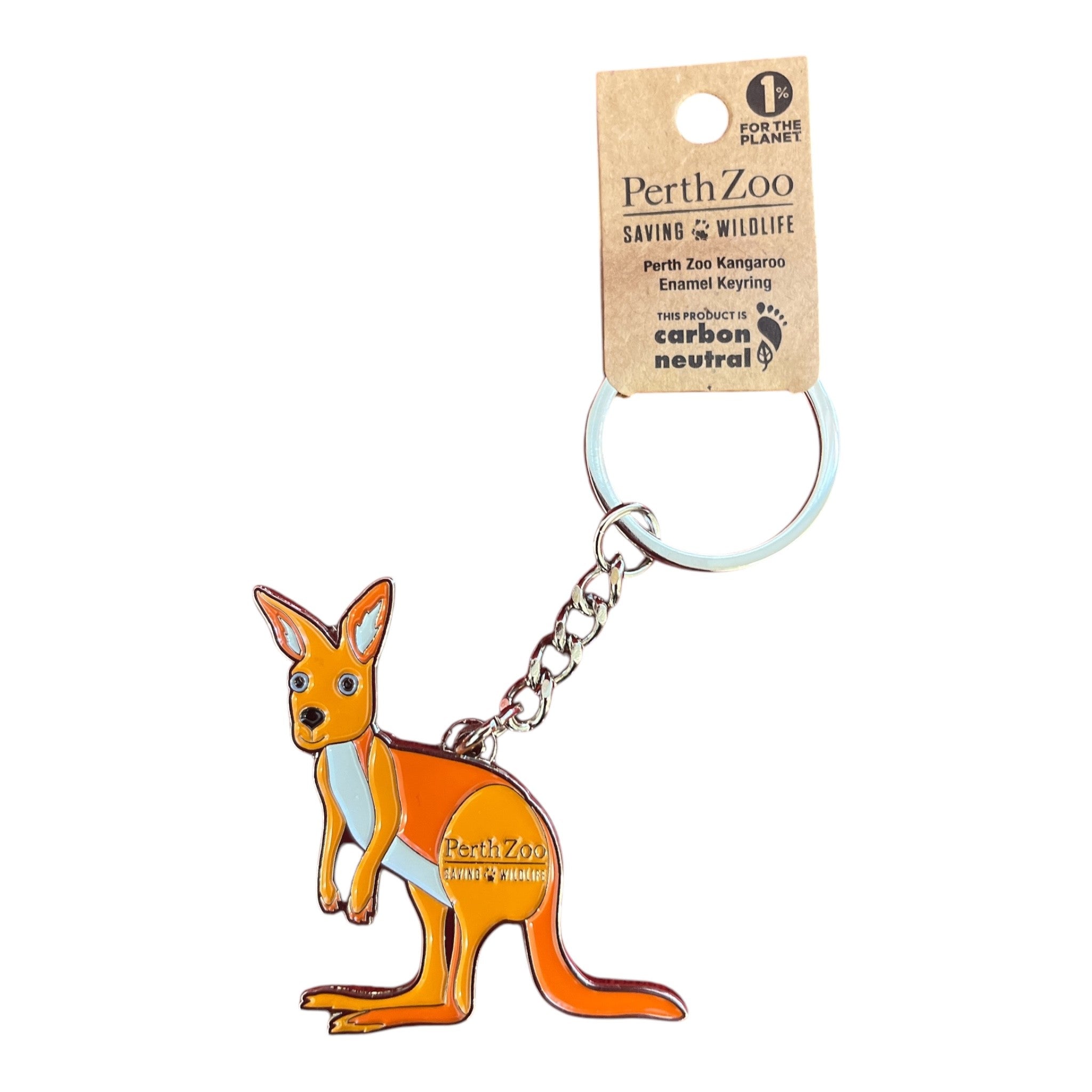 Perth Zoo Kangaroo Keyring – Perth Zoo Shop