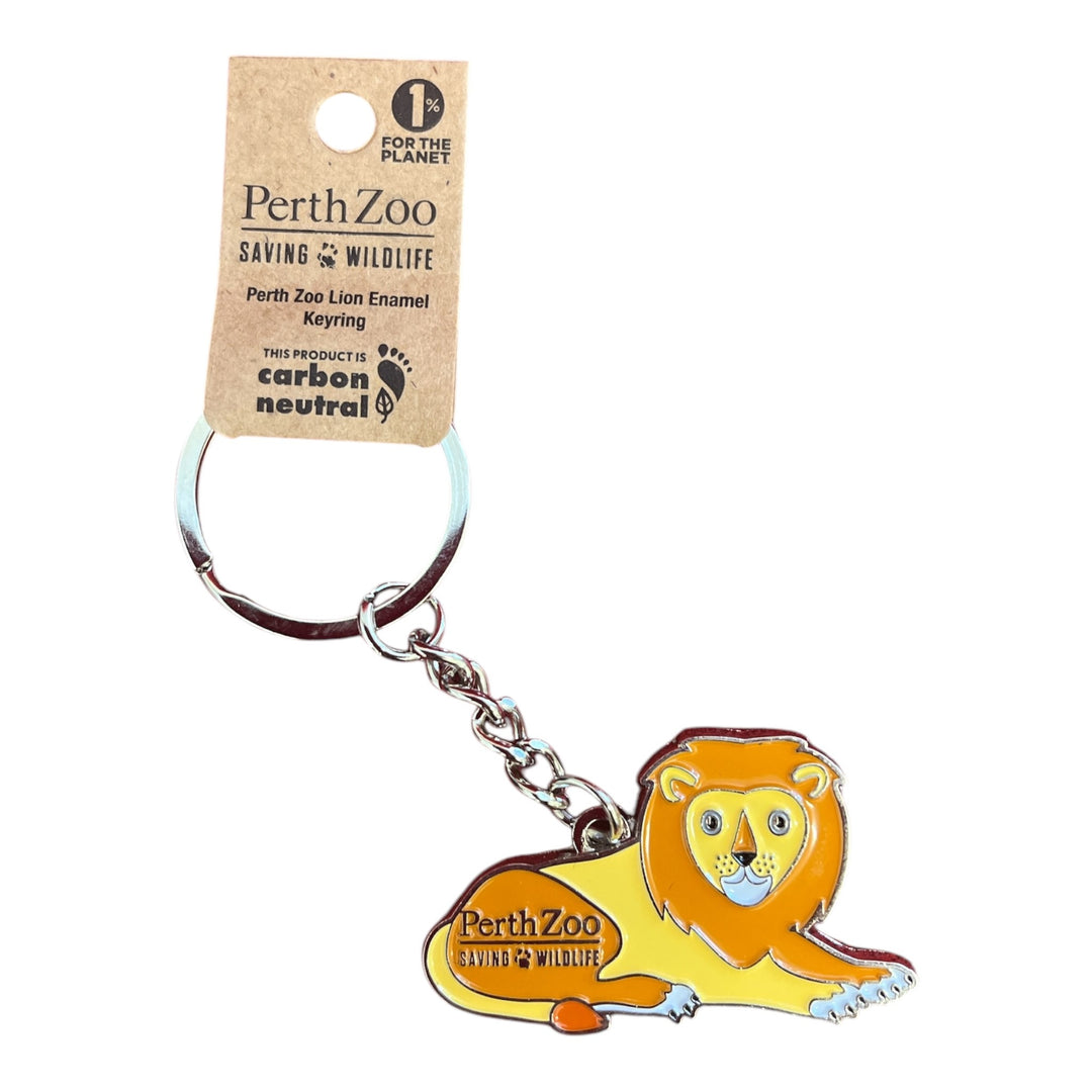 Perth Zoo Lion Keyring – Perth Zoo Shop