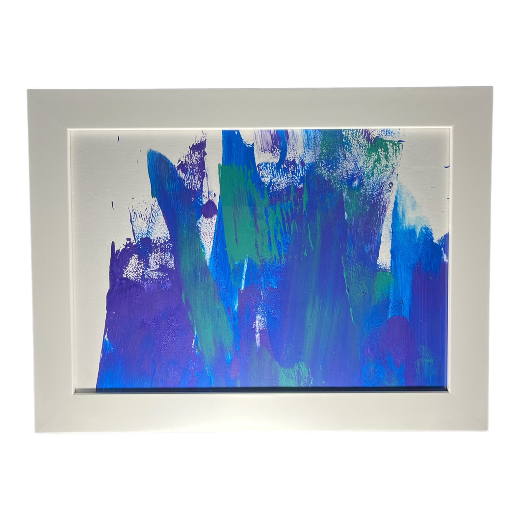 Elephant Art Brush A4 Painting by Putra Mas