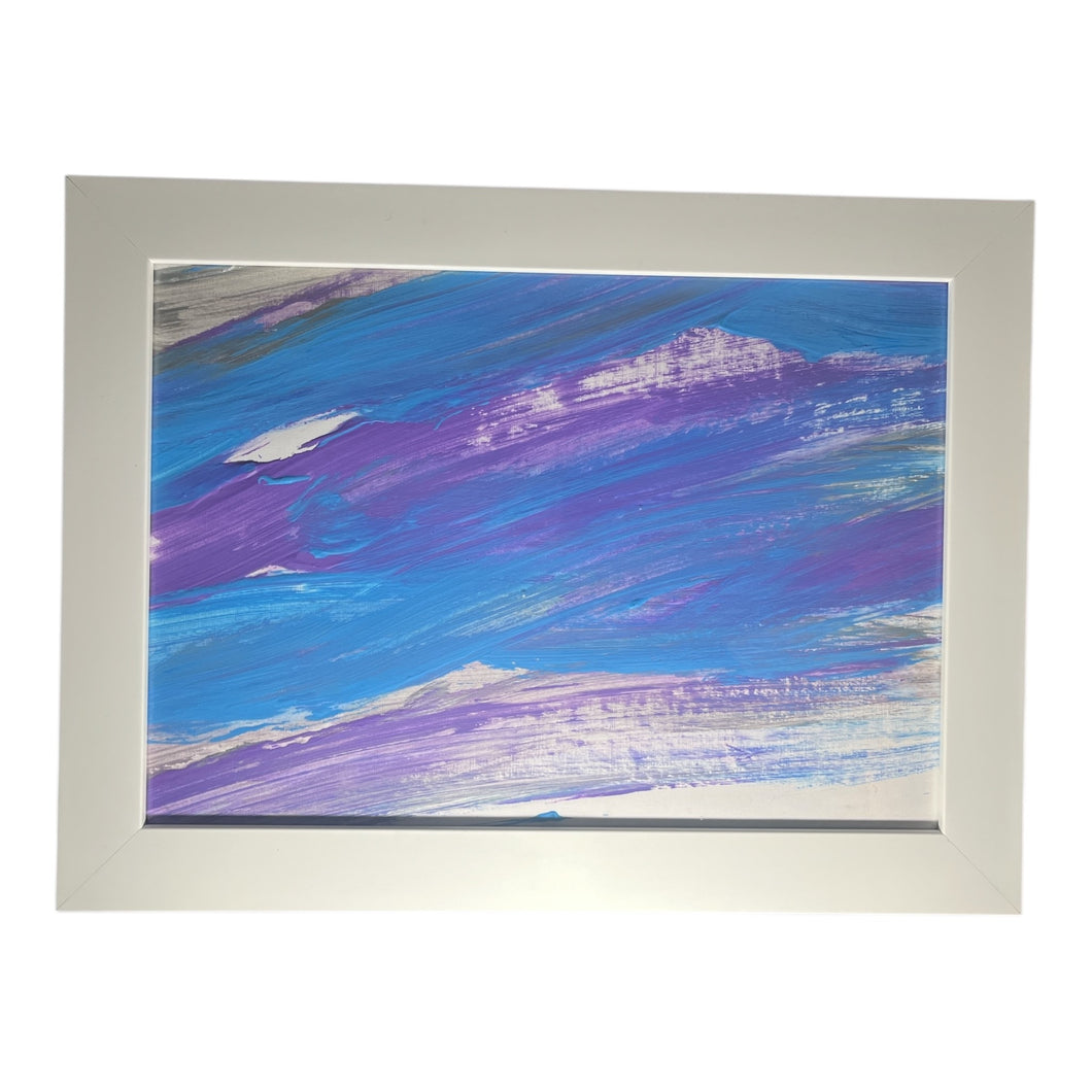 Elephant Art Brush A4 Painting by Putra Mas