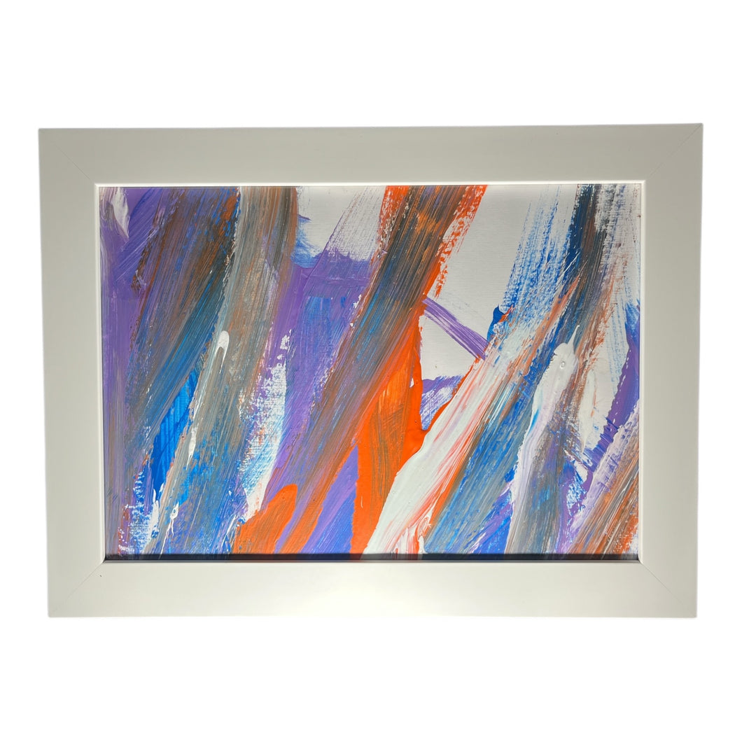 Elephant Art Brush A4 Painting by Putra Mas