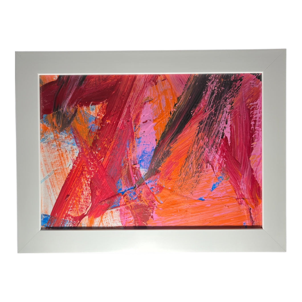 Elephant Art Brush A4 Painting by Putra Mas