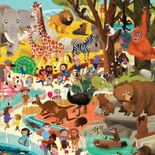 Load image into Gallery viewer, Day at the Zoo Puzzle 48 pieces
