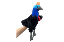 Load image into Gallery viewer, Cassowary Eco Soft Hand Puppet
