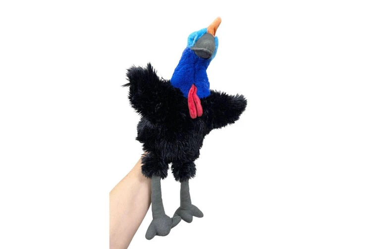 Cassowary Eco Soft Hand Puppet