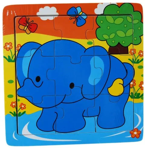 Elephant Wooden Puzzle – Perth Zoo Shop