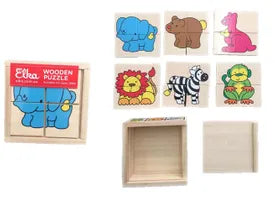 Zoo in a Box Wooden Puzzle