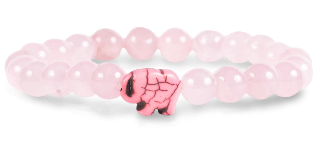 Elephant Bracelet Expedition - Kenya Orchid Pink