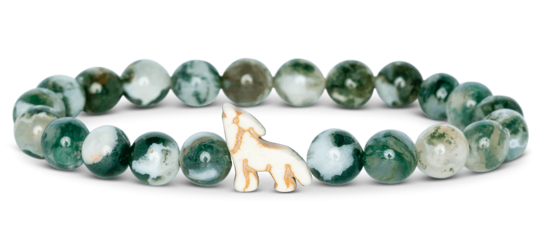 Wolf Bracelet Scout - Woodland Green