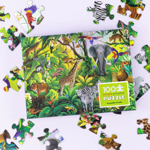 Load image into Gallery viewer, Puzzle Jungle Paradise 100 Pieces
