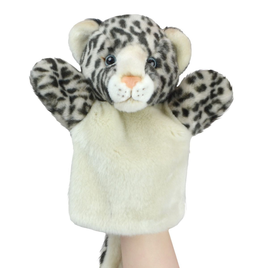 Snow Leopard Eco Hand Puppet