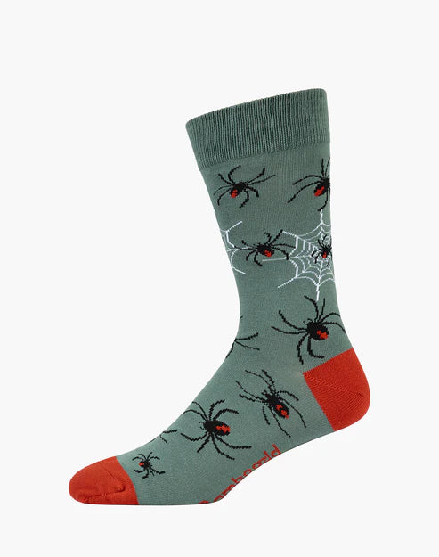 Bamboo Socks - Red Back Spider