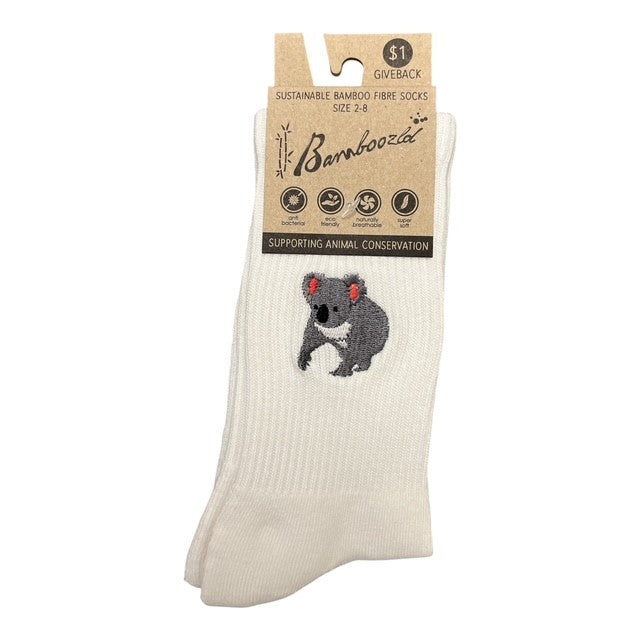 Bamboo Conservation Socks - Koala
