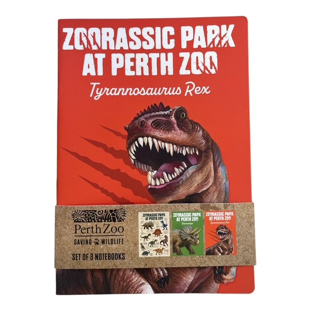 Zoorassic Set of 3 Notebooks