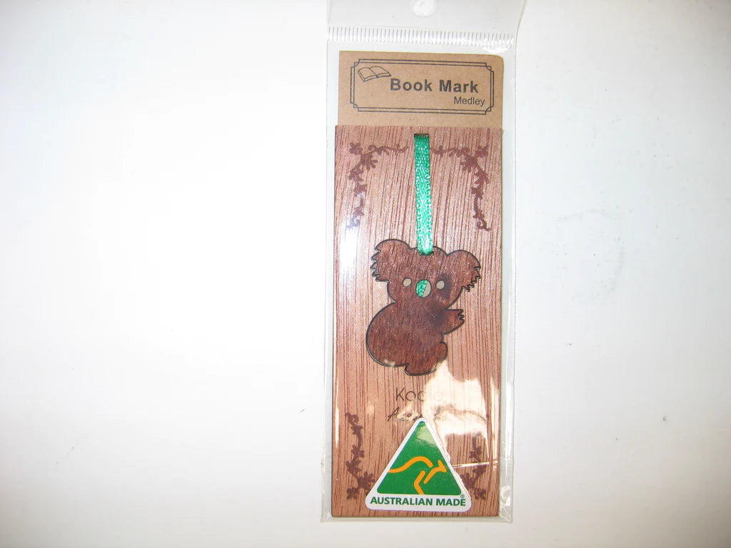 Wooden bookmark Koala - Australian Made