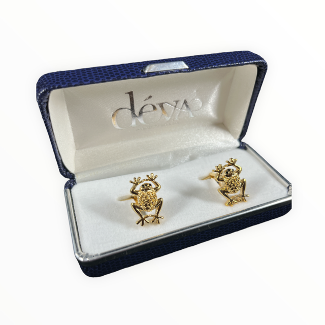Frog Cufflinks Perth Zoo Shop