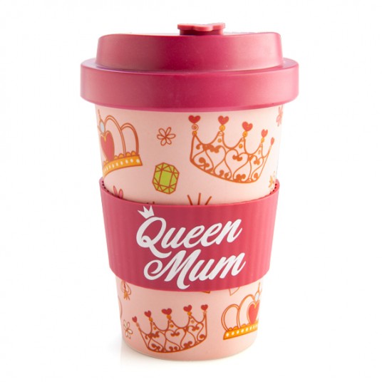 Queen Mum Bamboo Coffee Cup