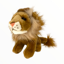 Load image into Gallery viewer, Lion Sitting Eco-friendly Soft Toy

