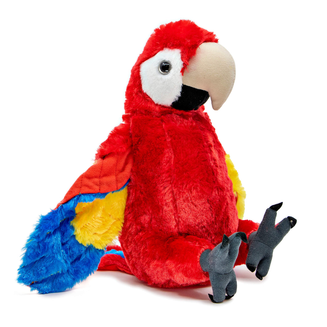 Macaw Scarlet Soft Toy
