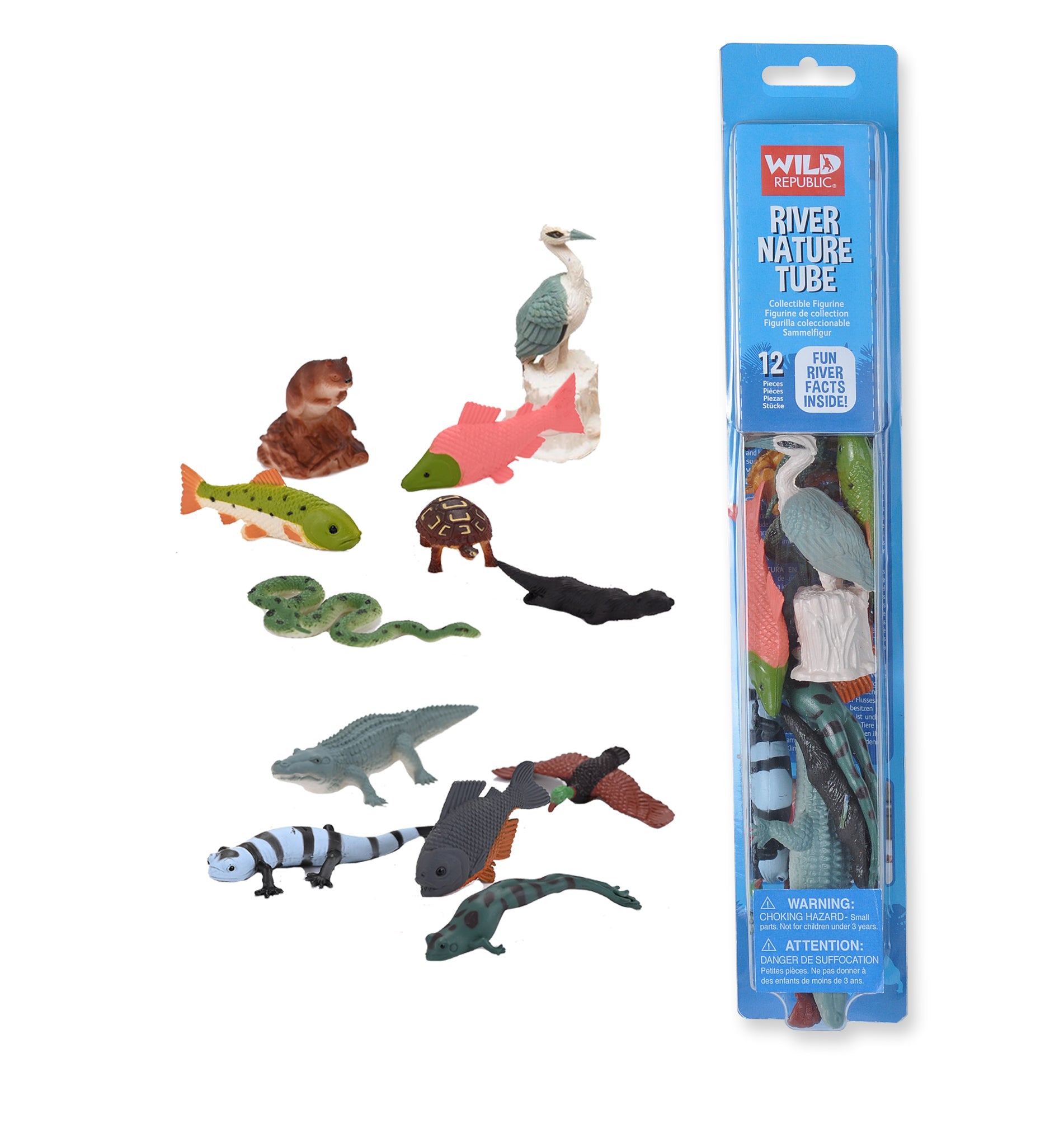 Nature Animal Tube - River – Perth Zoo Shop