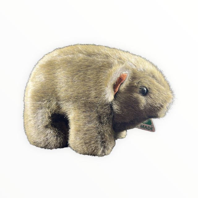 Wombat Soft Toy Australian Made Perth Zoo Shop