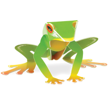 Load image into Gallery viewer, Tree Frog Pop-Out Construction Postcard
