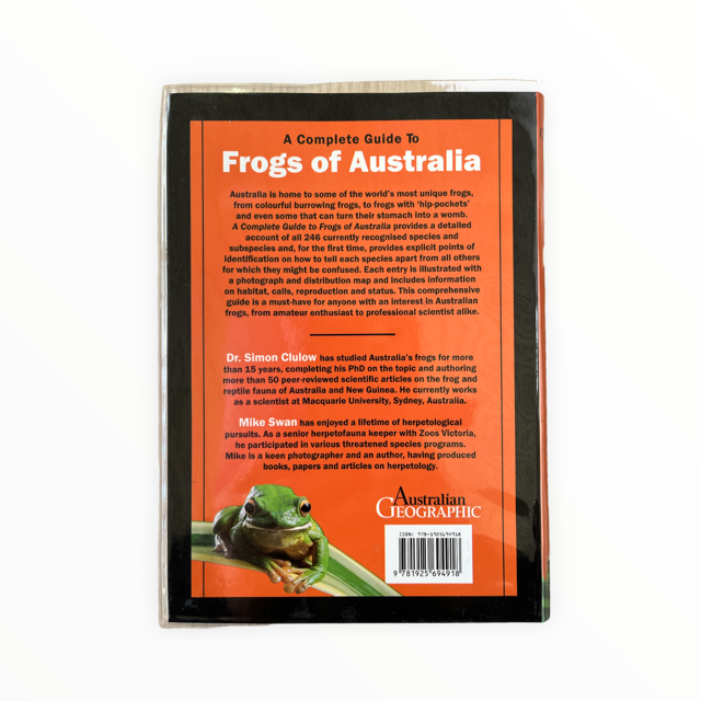 Complete Guide to Frogs of Australia Perth Zoo Shop