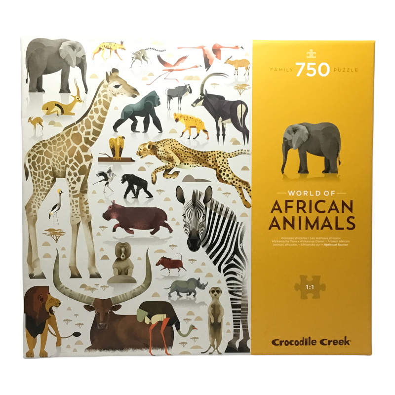 African Animals Puzzle 750 pieces